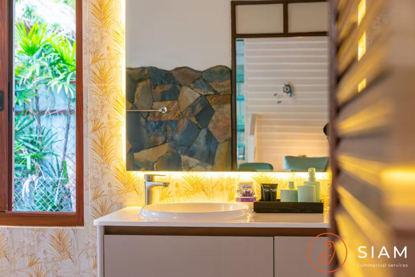 The Wooden Beach House 3Br - Sunset Beach Garden Taling Ngam Beach Exterior foto