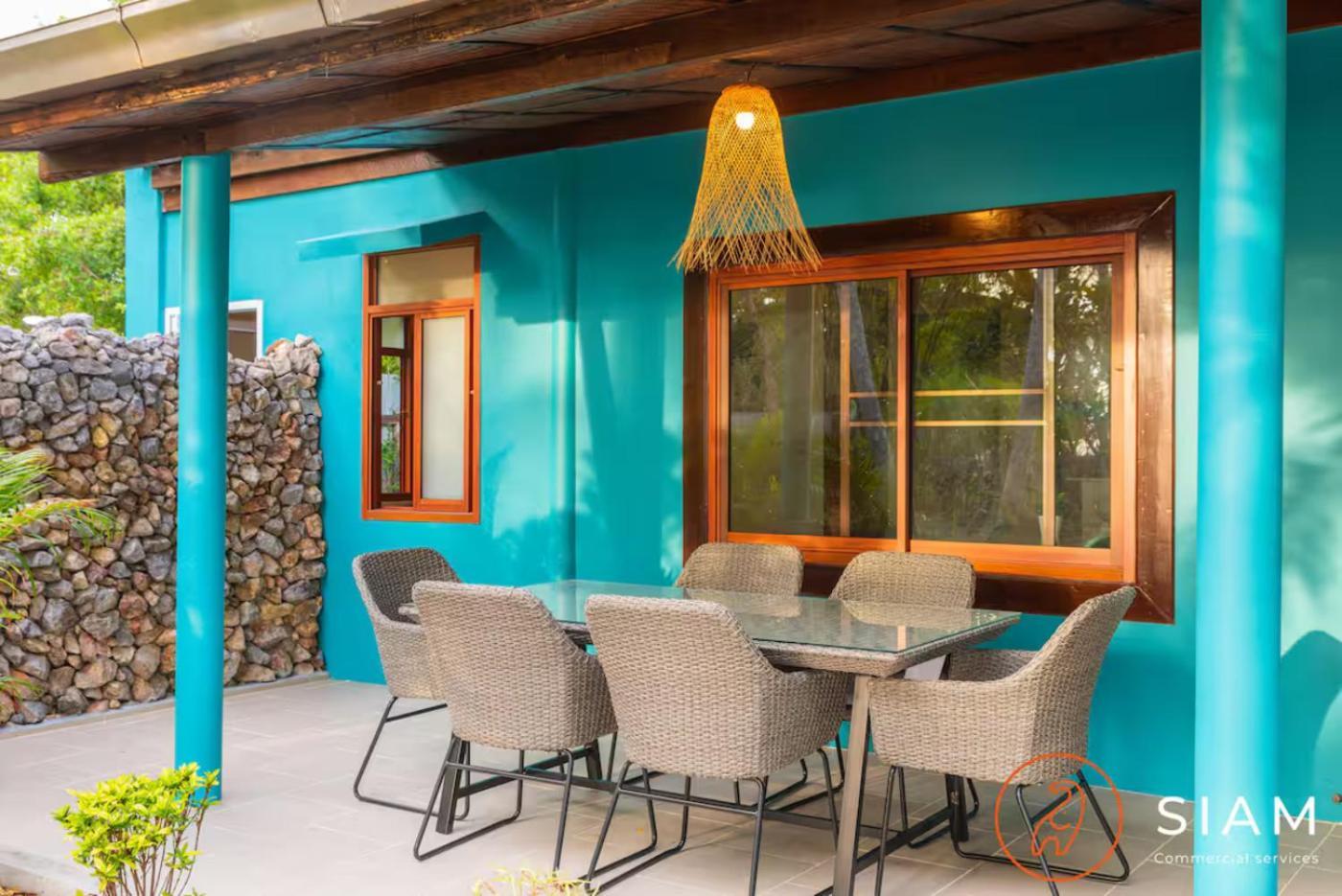 The Wooden Beach House 3Br - Sunset Beach Garden Taling Ngam Beach Exterior foto